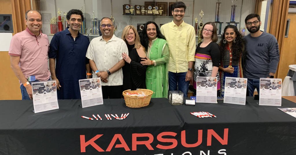 Team Karsun at OPEN Rasika a community concert benefiting students and schools.