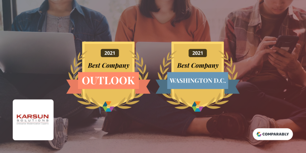 Best Places to Work in Washington D.C. Award Comparably image