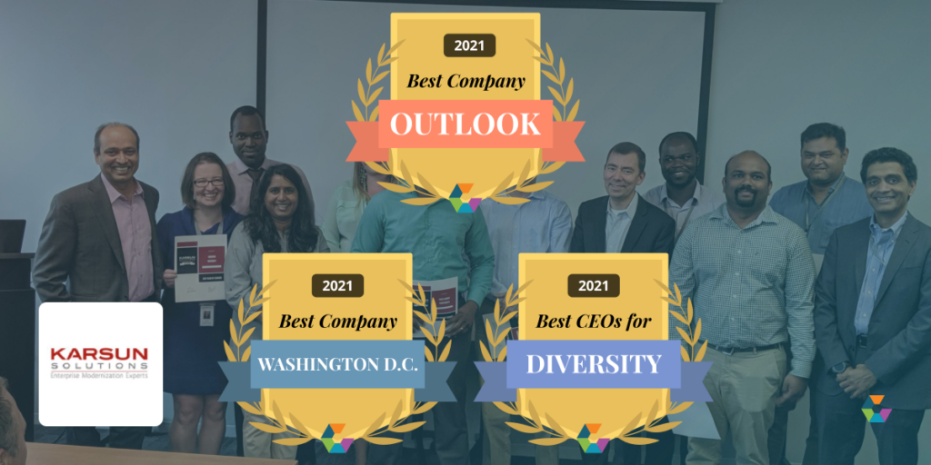 Best CEOs for Diversity award image from Comparably.com